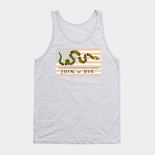 Join Or Die Tank Top